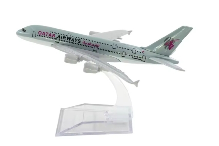 ماکت هواپیما A380 Qatar Airways