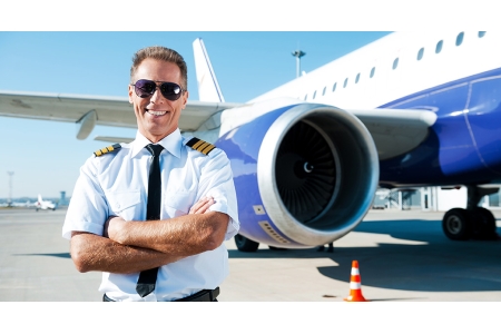 کراوات خلبانی مشکی